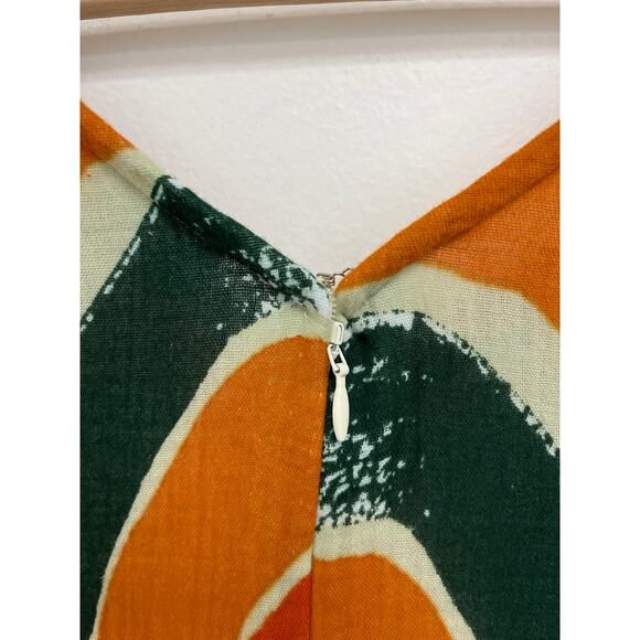 Bel Kazan Anthropologie Odine Arches Jumpsuit Abstract Colorful Crème Brulee XS - Picture 10 of 16